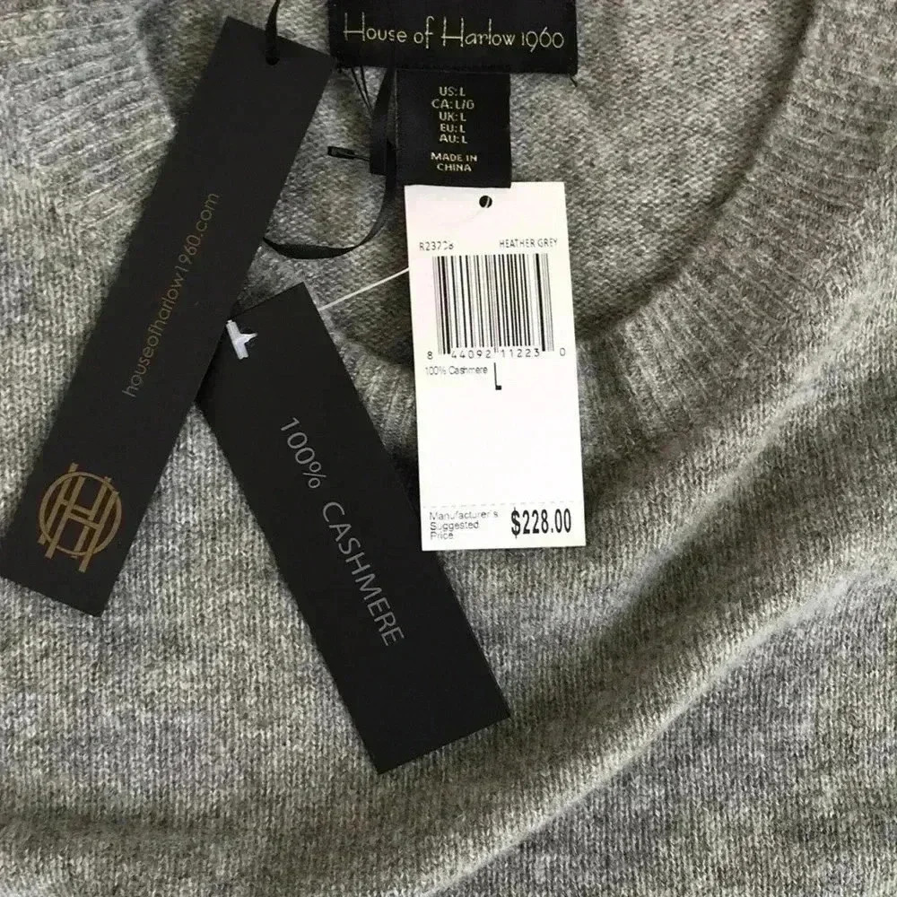 House Of Harlow 1960 Cashmere Sweater Size S - Picture 5 of 7